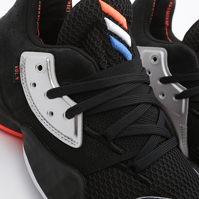 мужские черные баскетбольные кроссовки adidas Harden Vol. 4 F97187 - цена, описание, фото 2